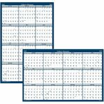 SKILCRAFT&reg; 2-Sided 12-Month Wall Planner - 12 Month - January 2022 to December 2022 - 24" x 37" Sheet Size - Wall Mount - Paper - 1 Each NSN6956115