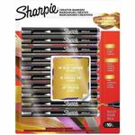 Sharpie Creative Markers - Bullet Marker Point - Assorted Metallic Ink - Acrylic Based, Water Based - Multipurpose SAN2221936