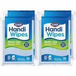 Handi-Wipes Multi-Use Reusable Cloths - For Kitchen, Restroom, Countertop, Multipurpose, Multi Surface - Reusable, Strong, Flexible - Blue CLO78225
