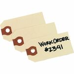 Avery&reg; Unstrung Shipping Tags, 11.5 pt. Stock, 2-3/4" x 1-3/8" , 1,000 Manila Hang Tags - 2.75" Length x 1.37" Width - Rectangular - Card Stock - Manila - 1000 / Box AVE12301