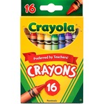 Crayola Washable Crayons, Blue, Red, Yellow 3/Pack, 360 Packs/Carton
