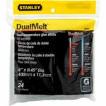 Stanley Dual Temperature Glue Sticks - Clear - 24 / Pack BOSGS20DT