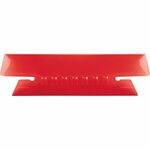 Pendaflex Hanging Folder Plastic Insertable Tabs - 25 Tab(s) - 3 Tab(s)/Set - 3.50" Tab Width - Red Plastic Tab(s) - 10% Recycled - 25 / Pack PFX4312RED