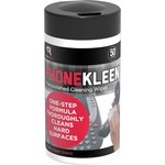 Read Right PhoneKleen Wipes - For Telephone - Pre-moistened - 50/Tub - 1 Each REARR1403