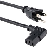StarTech.com 6ft Power Cord 5-15P to Right Angle C13