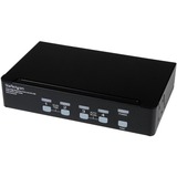 StarTech.com 4 Port USB DVI Dual Link KVM Switch with Audio