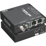 Black Box Fast Ethernet Hardened Media Converter Switch