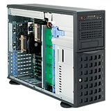Supermicro SuperServer 7046A-HR+F Barebone System - 4U Tower - Intel 5520 Chipset - Socket B LGA-1366 - 2 x Total Processor - Xeon Support