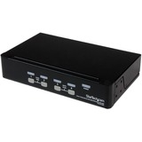 StarTech.com 4 Port 1U Rack Mount USB KVM Switch with OSD