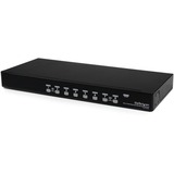StarTech.com 8 Port 1U Rack Mount USB KVM Switch with OSD