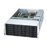 Supermicro SuperChassis SC847A-R1400LPB System Cabinet - Rack-mountable - Black