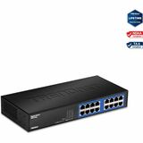 TRENDnet TEG-S16DG Ethernet Switch - 16 Port