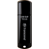 Transcend JetFlash 700 16 GB Flash Drive - Black