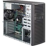 Supermicro SuperChassis SC732D4-500B System Cabinet - Mid-tower - Black