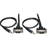 Tripp Lite P504-006-SM Coaxial A/V Cable for Monitor, Speaker - 6 ft