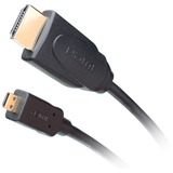 IOGEAR GHDC3402 HDMI A/V Cable for Audio/Video Device, TV, Camera, Cellular Phone - 1.98 m