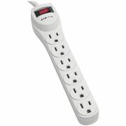 Tripp Lite series 6-Outlet Economy Surge Protectors - 6 x NEMA 5-15R - 1800 VA - 180 J - 120 V AC Input - 120 V AC Output - 2 ft TRPTLP602