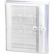 Smead Letter Filing Envelope - 8 1/2" x 11" - 1 1/4" Expansion - Polypropylene - Clear - 5 / Pack SMD89521