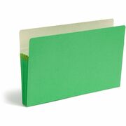 Smead TUFF Pocket Straight Tab Cut Legal Recycled File Pocket - 8 1/2" x 14" - 3 1/2" Expansion - Top Tab Location - Tyvek - Green - 10% Recycled - 1 Each SMD74226