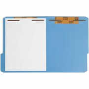 Smead Self-Adhesive Fasteners - 2" Size Capacity - for Folder - Reinforced, Self-adhesive, Durable - Brown - Steel - 100 / Box SMD68215