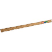 Quartet Mounting Bar - Silver, Brown - Aluminum, Cork - 1 Each QRT2003