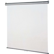 Quartet Manual Projection Screen - 1:1 - Matte White - 70" Height x 70" Width - Wall Mount, Ceiling Mount QRT670S