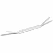 ACCO File Fastener Base - Standard - 1" Size Capacity - Heavy Duty, Coined Edge - Metal - 100 / Box ACC70013