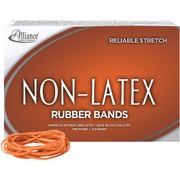Alliance Rubber Rubber Bands - Size: #19 - 3.5" Length x 0.1" Width - Latex-free, Stretchable - Synthetic Rubber - Orange - 1440 / Box ALL37196