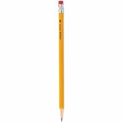 Universal Economy Woodcase Pencil - Black Lead - #2 - Yellow Wood Barrel - 1 Pack UNV55400