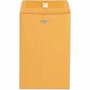 Universal Envelope - Clasp - #55 - 6" Width x 9" Length - 28 lb - Clasp/Gummed Flap - Brown Kraft - Kraft Paper - 100 / Box UNV35260