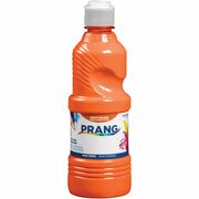 Prang Liquid Tempera Paint - 1 Color(s) - Orange - 16 fl oz - 1 Each DIX21602