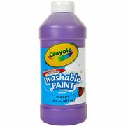 Crayola Washable Paint - Violet - 16 oz - Washable - 1 Each CYO542016040