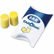 Aearo Classic Uncorded Earplugs - Noise Protection - Foam - Yellow - Moisture Resistant, Washable, Uncorded - 200 / Box MMM3101001