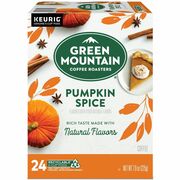 Green Mountain Coffee Roasters&reg; K-Cup, Pod Pumpkin Spice Coffee, Keurig Single-Serve K-Cup Pods, Light Roast, 24 Count - Compatible with Keurig Brewer - Regular - Light - K-Cup, Pod - Kosher - 24 / Pack GMT6758