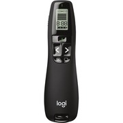 Logitech R800 Laser Presentation Remote - For Visual Presenter LCD - Radio Frequency - 100 ft Operating Distance - BatteryBlack - 1 Each LOG910001350
