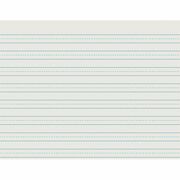 Pacon Skip - A - Line Ruled Newsprint - Letter - 500 Sheets - 0.50" Ruled - Letter - 11" x 8 1/2" Sheet Size - White Paper - 500 / Ream PAC2637