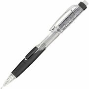 Pentel .7mm Twist-Erase Click Mechanical Pencil - 0.7 mm Smoke Lead - #2 - Refillable - Black, Transparent Barrel - 1 Each PENPD277TA
