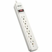 Tripp Lite series TLP606TAA 6-Outlet Surge Protector TAA Compliant - NEMA 5-15P - 6 x NEMA 5-15R - 6 ft Cord - 790 J Surge Energy - 120 V AC Voltage - 1800 W - Wall Mountable TRPTLP606TAA