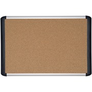 MasterVision MVI TechCork Bulletin Boards - 36" Board Height x 48" Board Width - Cork Cork Surface - Self-healing - Aluminum Frame - 1 Each BVCMVI050501
