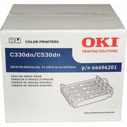 Oki 44494201 Image Drum - LED Print Technology - 20000 - Black, Color - 1 Each OKI44494201