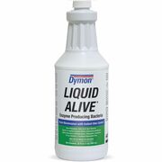 Dymon Liquid Alive Drain Maintenance - 32 fl oz (1 quart) - Pleasant Scent - Odor Neutralizer, Non-toxic, Non Alkaline - Green - 12 / Carton ITW23332