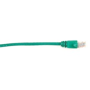 Black Box Connect Cat.6 UTP Patch Network Cable - 1 ft Category 6 Network Cable for Network Device - First End: 1 x RJ-45 Network - Male - Second End: 1 x RJ-45 Network - Male - 1 Gbit/s - Patch Cable - Gold Plated Contact - CM - 26 AWG - Green - 1 Each BBNCAT6PC001GN