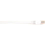 Black Box Connect Cat.6 UTP Patch Network Cable - 3 ft Category 6 Network Cable for Network Device - First End: 1 x RJ-45 Network - Male - Second End: 1 x RJ-45 Network - Male - 1 Gbit/s - Patch Cable - Gold Plated Contact - CM - 26 AWG - White - 1 Each BBNCAT6PC003WH