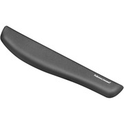 Fellowes PlushTouch Microban Keyboard Wrist Rest - 1" Height x 18.13" Width x 3.19" Depth - Graphite - Polyurethane, Foam - Wear Resistant, Tear Resistant, Skid Proof - 1 Each FEL9252301
