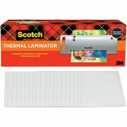 Scotch Thermal Laminator Combo Pack - 9" Lamination Width - 5 mil Lamination Thickness - 4" Height x 14.8" Width x 5.9" Depth MMMTL902VP