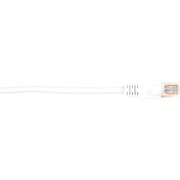 Black Box Connect Cat.5e UTP Patch Network Cable - 4 ft Category 5e Network Cable for Network Device - First End: 1 x RJ-45 Network - Male - Second End: 1 x RJ-45 Network - Male - 1 Gbit/s - Patch Cable - Gold Plated Contact - CM - 26 AWG - White - 1 Each BBNCAT5EPC004WH