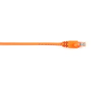 Black Box Connect Cat.6 UTP Patch Network Cable - 2 ft Category 6 Network Cable for Network Device - First End: 1 x RJ-45 Network - Male - Second End: 1 x RJ-45 Network - Male - 1 Gbit/s - Patch Cable - Gold Plated Contact - CM - 26 AWG - Orange - 1 Each BBNCAT6PC002OR
