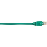 Black Box Connect Cat.5e UTP Patch Network Cable - 2 ft Category 5e Network Cable for Network Device - First End: 1 x RJ-45 Network - Male - Second End: 1 x RJ-45 Network - Male - 1 Gbit/s - Patch Cable - Gold Plated Contact - CM - 26 AWG - Green - 1 Each BBNCAT5EPC002GN