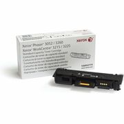 Xerox Original Standard Yield Laser Toner Cartridge - Black - 1 Each - 1500 Pages XER106R02775