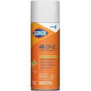 CloroxPro&trade; 4 in One Disinfectant & Sanitizer - 14 fl oz (0.4 quart) - Fresh Citrus Scent - Deodorize, Disinfectant - 1 Each CLO31043